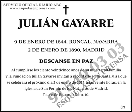 Julián Gayarre